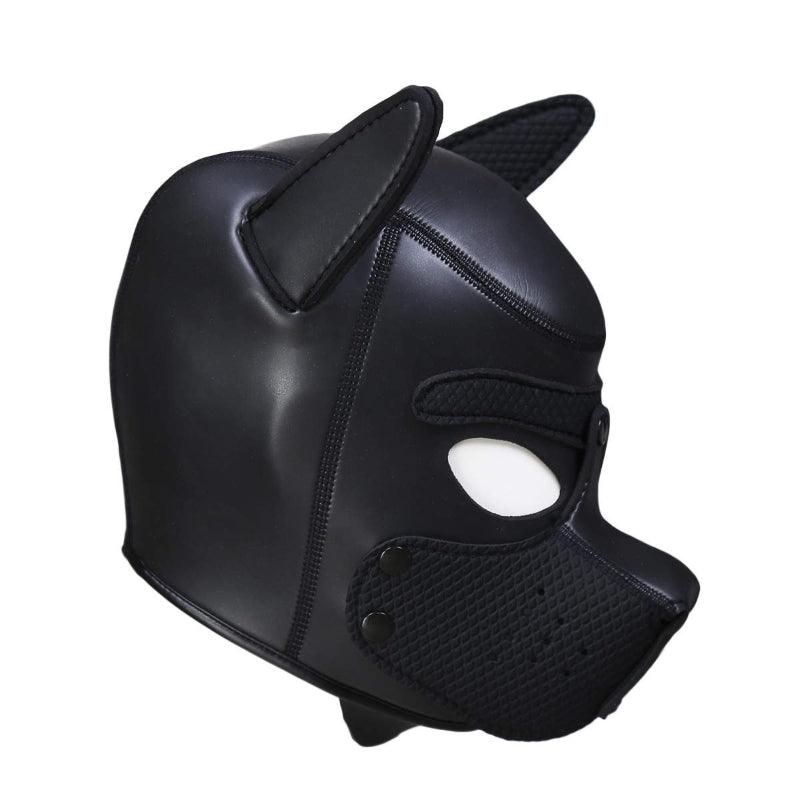 Puppy Play Mask Black - Take A Peek
