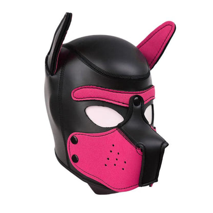 Puppy Play Mask Pink - Take A Peek