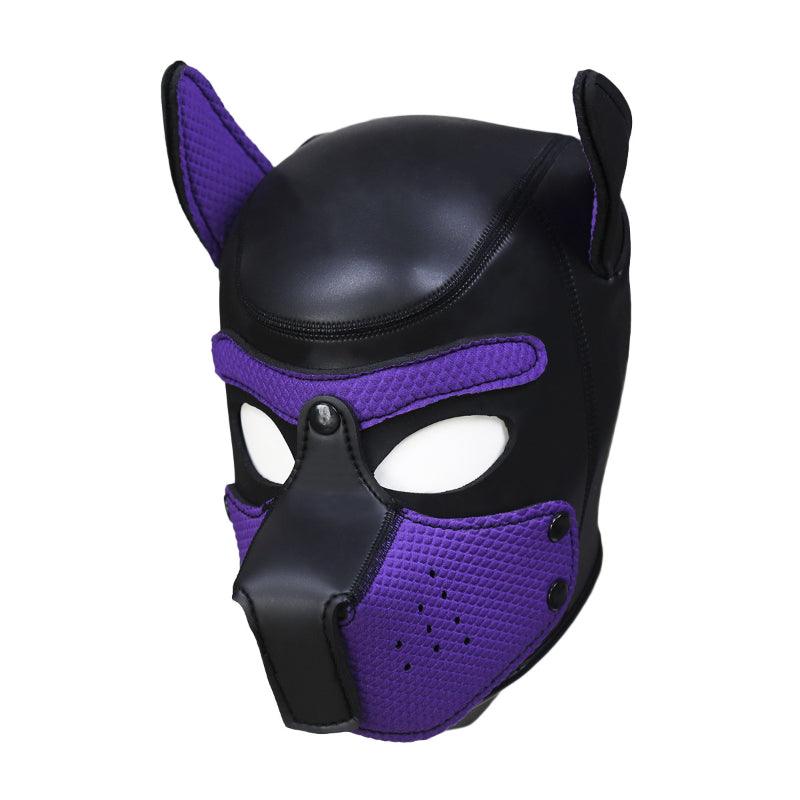 Puppy Play Mask Purple - Take A Peek