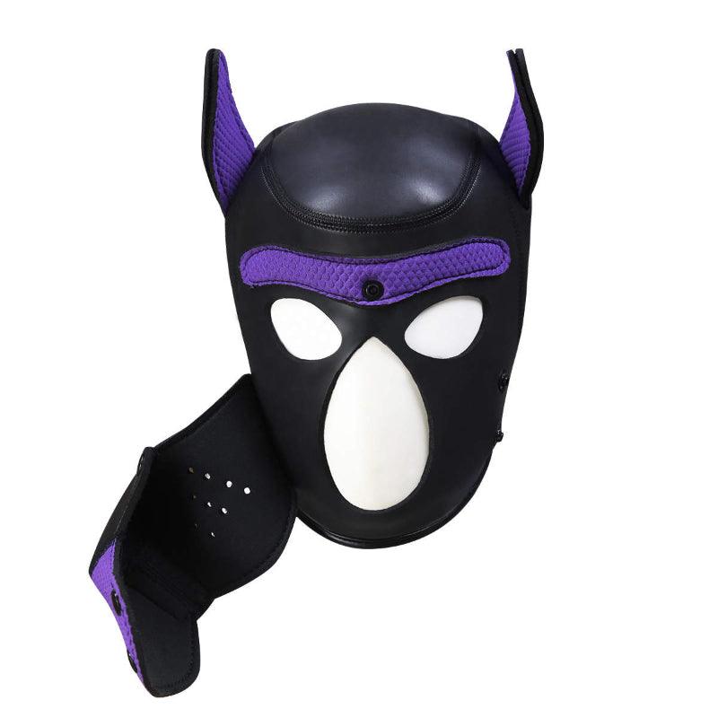 Puppy Play Mask Purple - Take A Peek