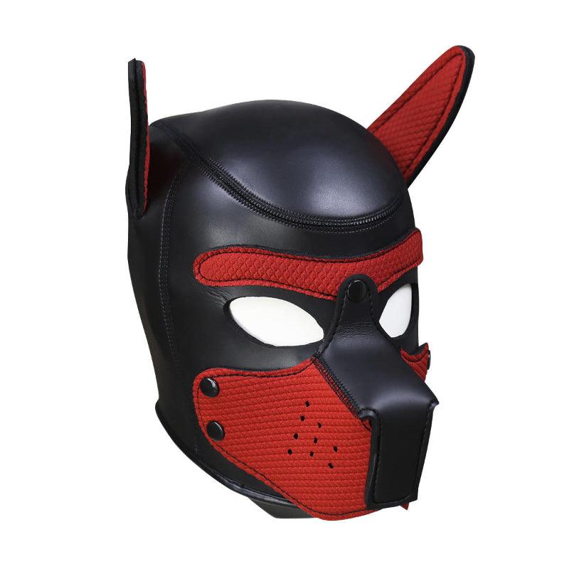 Puppy Play Mask Red - Take A Peek