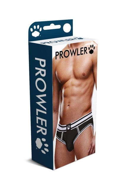 Prowler Open Brief Black/White - Take A Peek