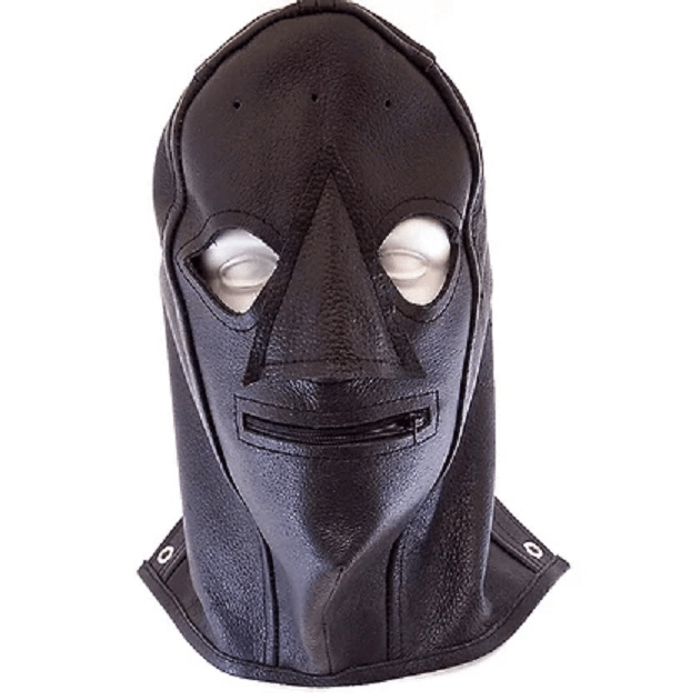 Zip Mask Black - Take A Peek
