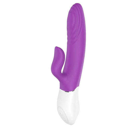 Lighter Thrusting Rabbit Vibrator - Purple - Take A Peek