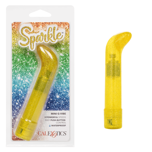 Sparkle Mini G-Vibe - Yellow - Take A Peek