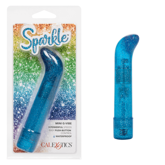 Sparkle Mini G-Vibe - Blue - Take A Peek