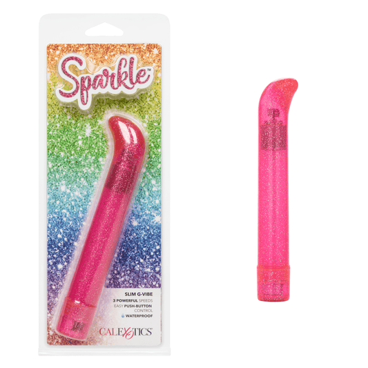 Sparkle Slim G-Vibe - Pink - Take A Peek