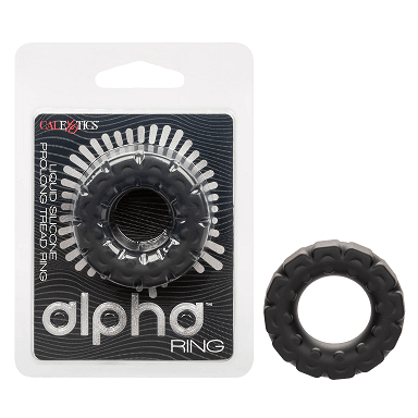 Alpha Liquid Silicone Prolong Tread Ring - Take A Peek