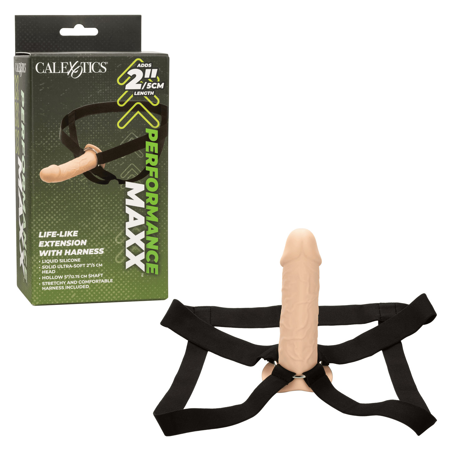 Performance Maxx Life-Like Extension with Harness - Ivory - Take A Peek