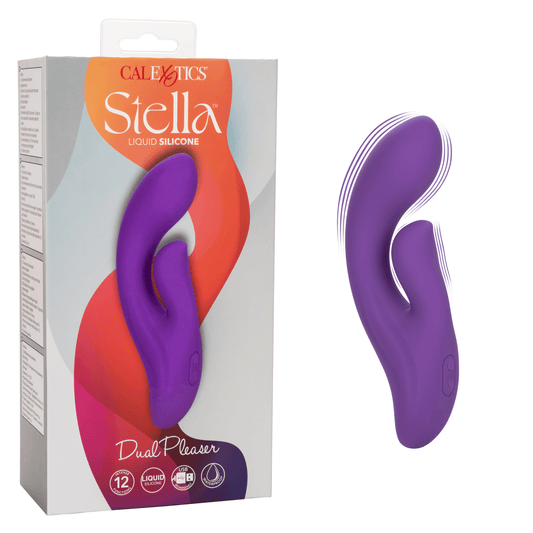 Stella Liquid Silicone Dual Pleaser - Take A Peek
