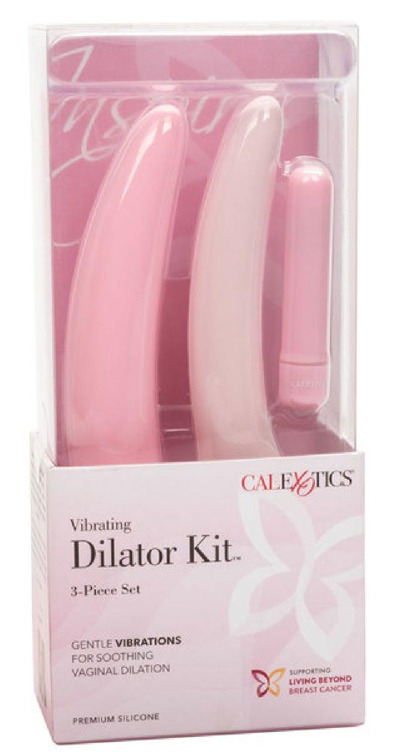 Inspire Vibrating Dilator 3-Piece Set (Pink) - Take A Peek