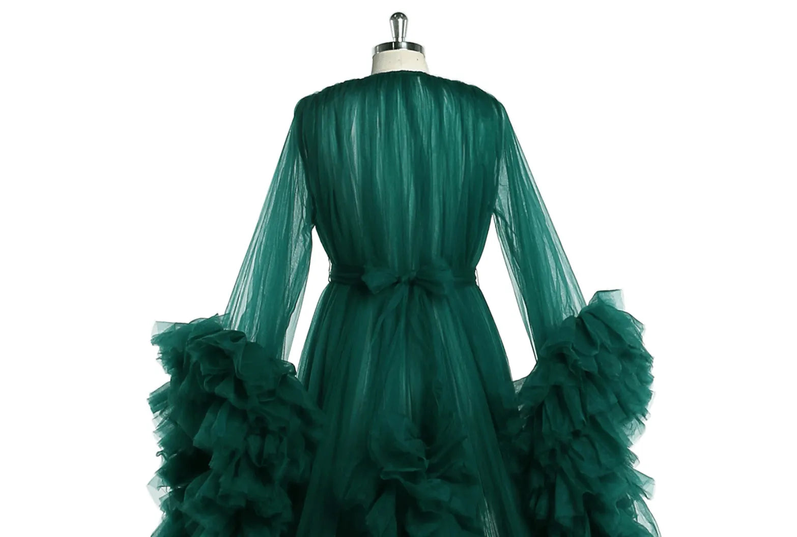 Puffy Ruffles Luxury Robe - Take A Peek