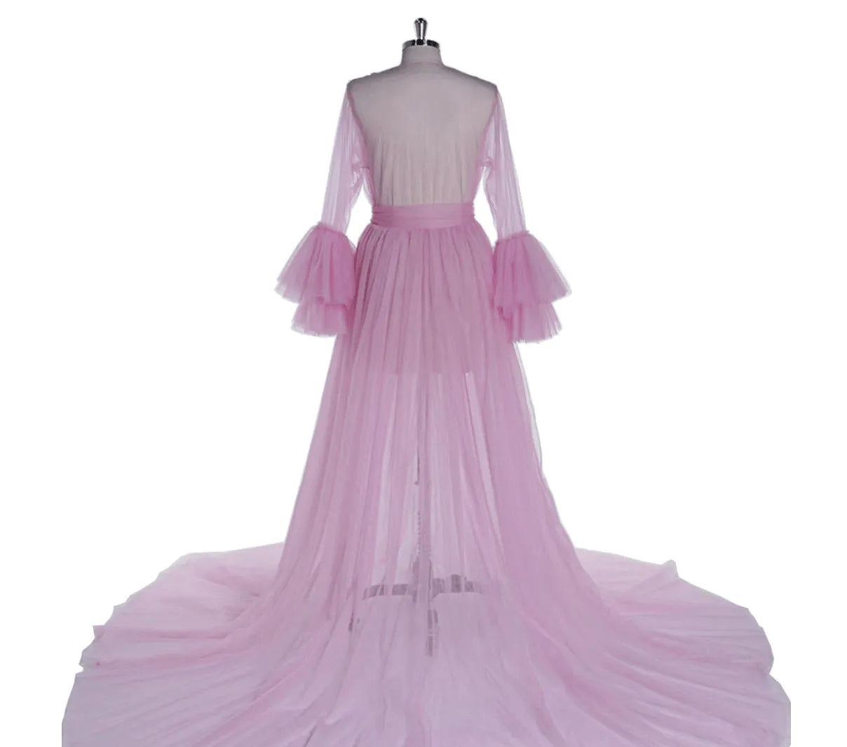 Soft Tulle Luxury Robe - Take A Peek