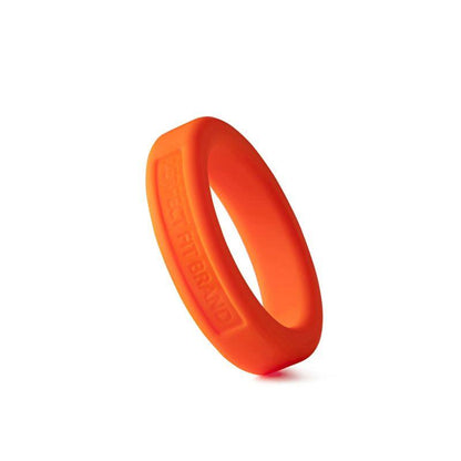 Classic Silicone Medium Stretch Penis Ring 36mm Orange - Take A Peek
