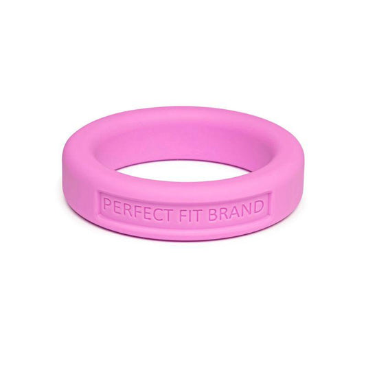 Classic Silicone Medium Stretch Penis Ring 36mm Pink - Take A Peek