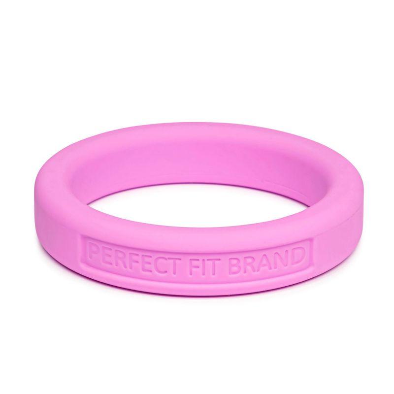 Classic Silicone Medium Stretch Penis Ring 44mm Pink - Take A Peek