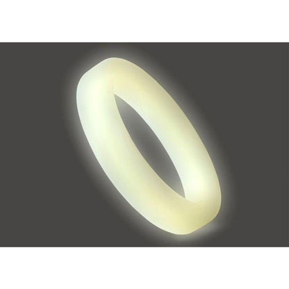 Classic Silicone Medium Stretch Penis Ring 44mm Glow In The Dark - Take A Peek