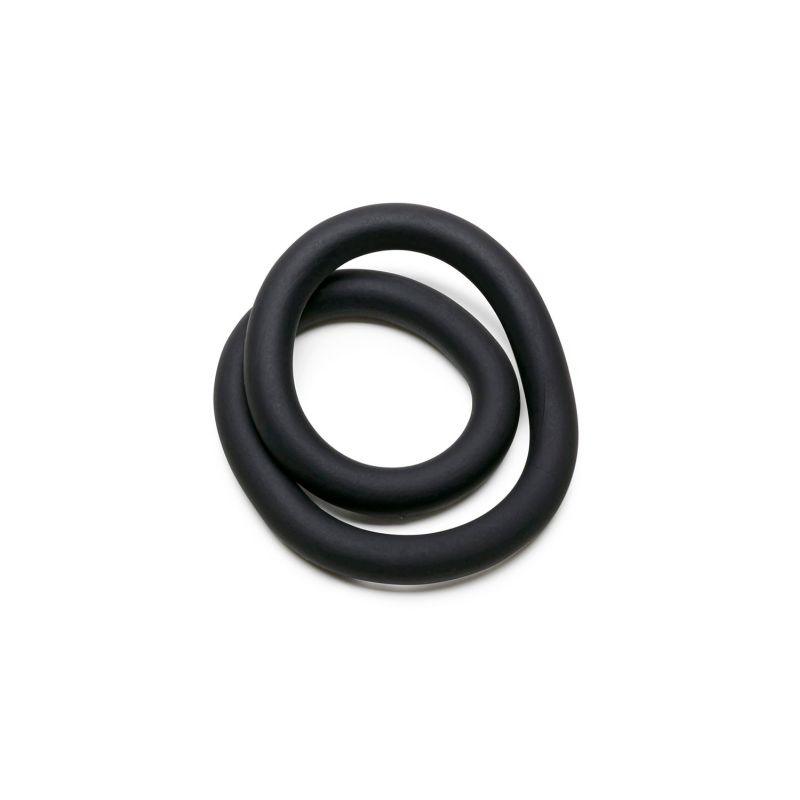 Silicone Hefty Wrap Ring 305mm Black - Take A Peek