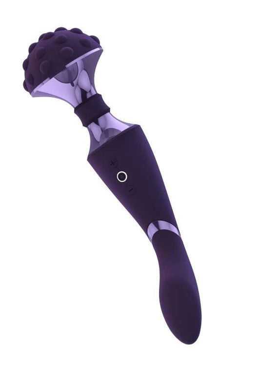 Shiatsu - Bendable Massager Wand - Purple - Take A Peek