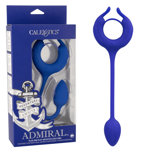 Admiral Plug and Play Weighted Cock Ring - Take A Peek