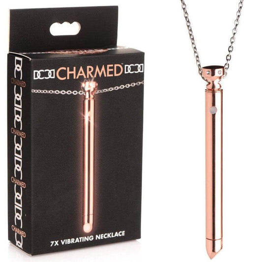 Charmed 7X Vibrating Necklace - Take A Peek