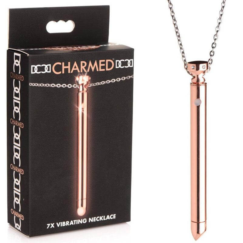 Charmed 7X Vibrating Necklace - Take A Peek