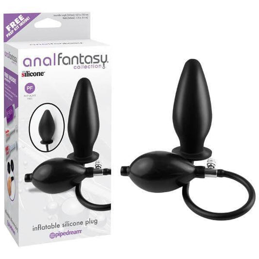 Anal Fantasy Collection Inflatable Silicone Plug - Take A Peek