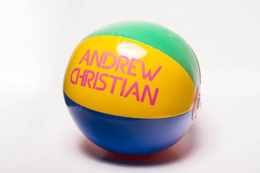 Andrew Christian's Rainbow Beach Ball - Take A Peek