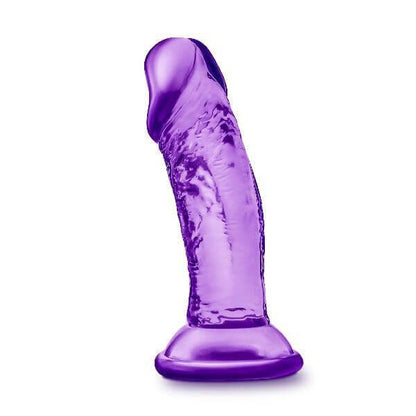 B Yours Sweet N Small  Dildo with Suction Cup 4in Purple - Take A Peek