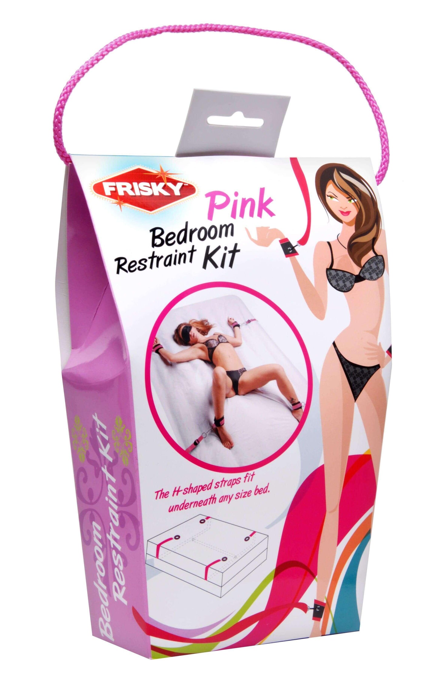 Bedroom Restraint Kit Pink - Take A Peek