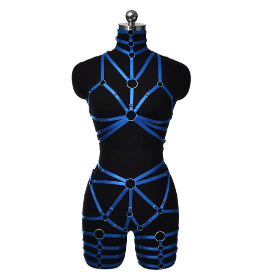 Blue Body Harness - Take A Peek