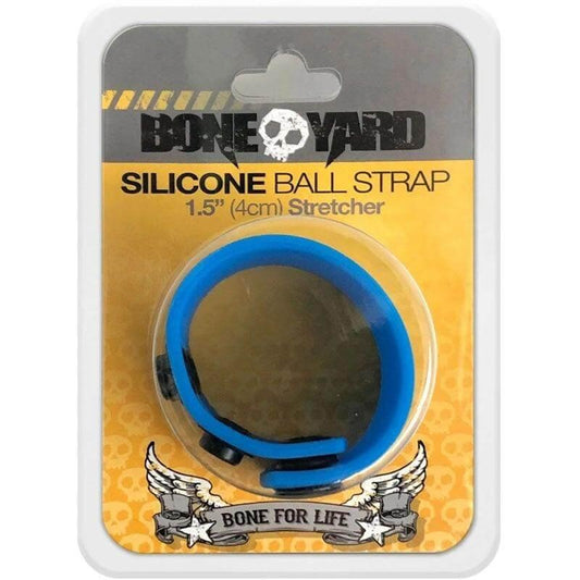 Boneyard Silicone Ball Strap Blue - Take A Peek