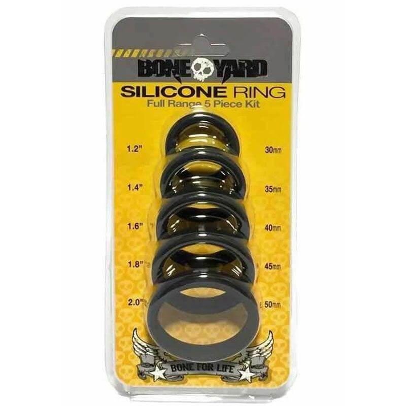 Boneyard Silicone Ring 5 Pcs Kit - Take A Peek