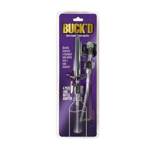 Buckd Lube Injector 4 Pc Bottle Adapter - Take A Peek