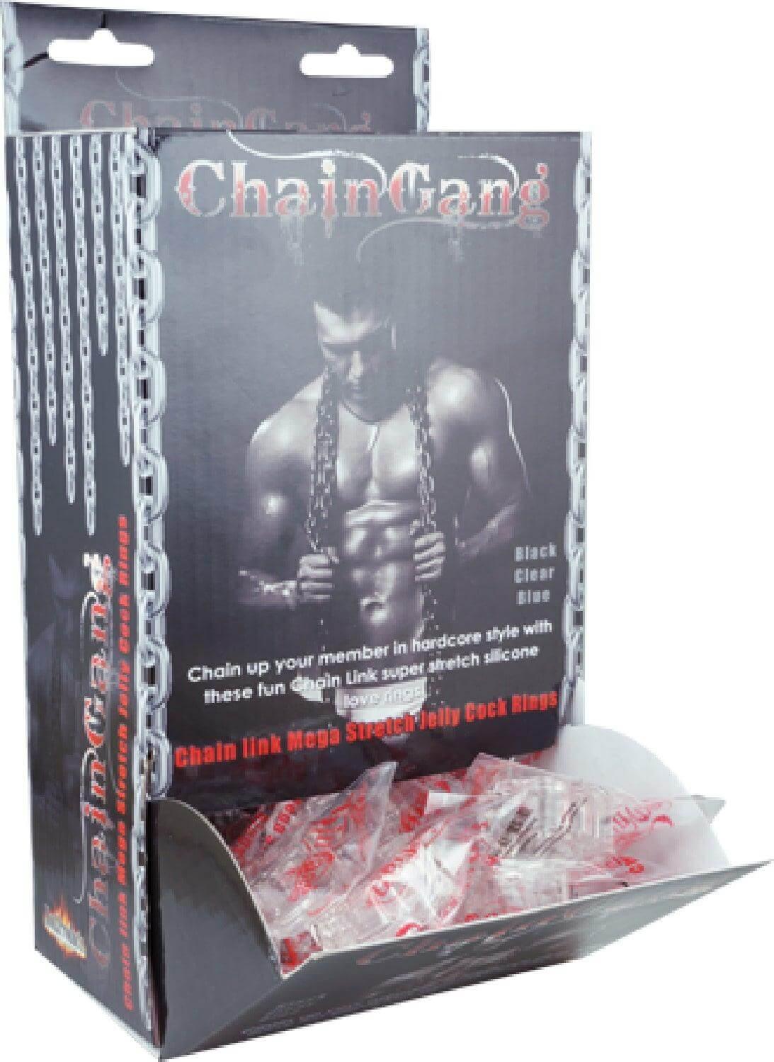 Chain Gang Erection Rings (36 X Display) - Take A Peek