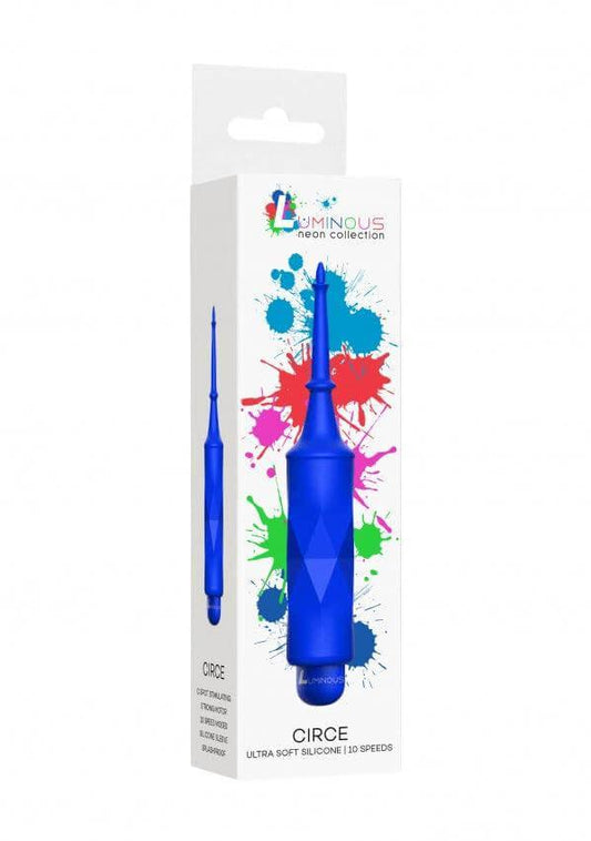 Circe - ABS Bullet With Silicone Sleeve - 10-Speeds - Royal Blue - Take A Peek