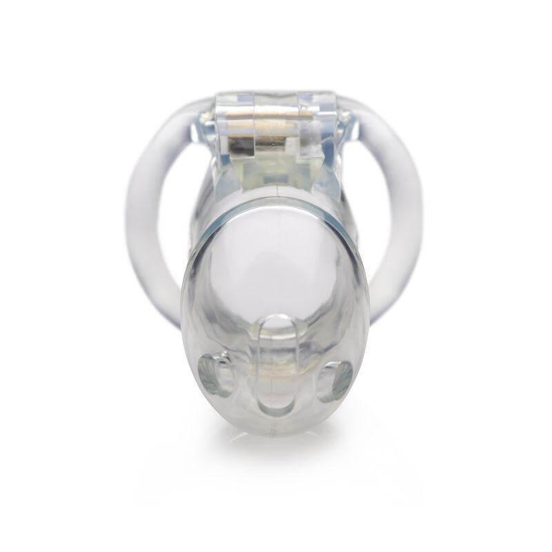 Clear Captor Chastity Cage - Small - Take A Peek