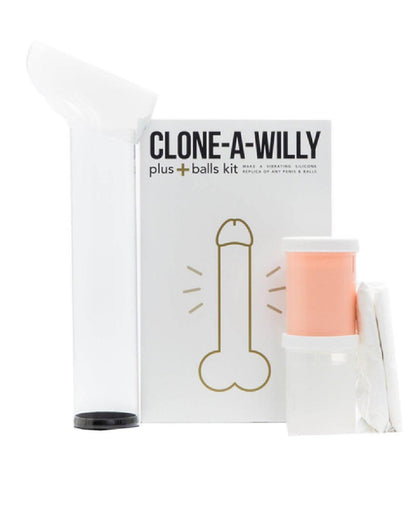Clone-A-Willy Plus With Balls (Light Tone) - Take A Peek