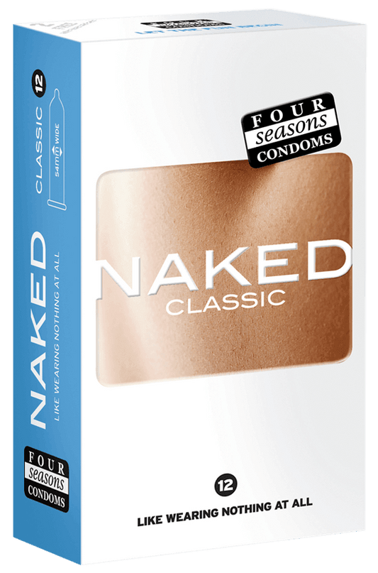 Condom Ultra Thin 12pk Naked Classic 54mm - (Sold In Packs Of 6) - Take A Peek