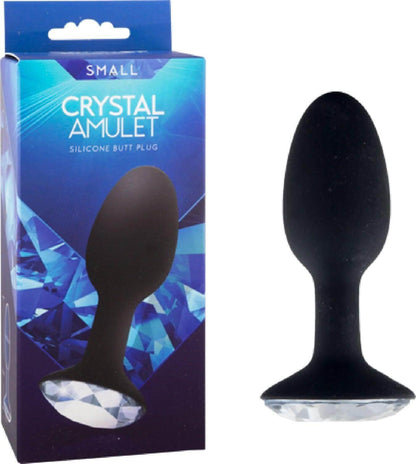 Crystal Amulet Silicone Buttplug - Small - Take A Peek