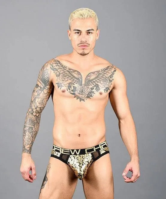 CUBIST SHEER FRAME JOCK W/ ALMOST NAKED 91592 - Take A Peek