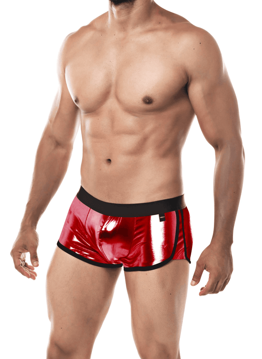 CUT FOR MEN ATHLETIC TRUNK RED SMALL - Take A Peek
