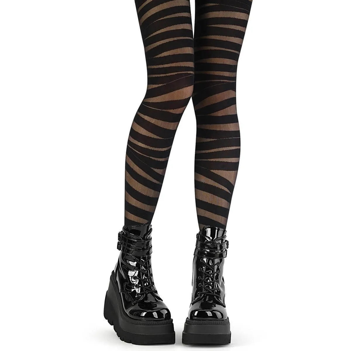 DEMONIA DH-430 BANDAGE DESIGN PANTYHOSE - Take A Peek