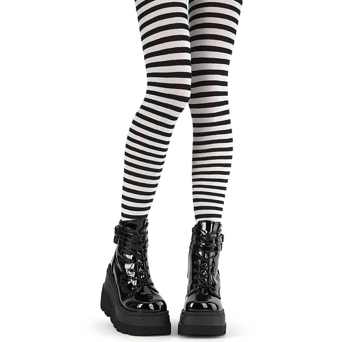 DEMONIA DH-440 STRIPED TIGHTS PANTYHOSE - Take A Peek
