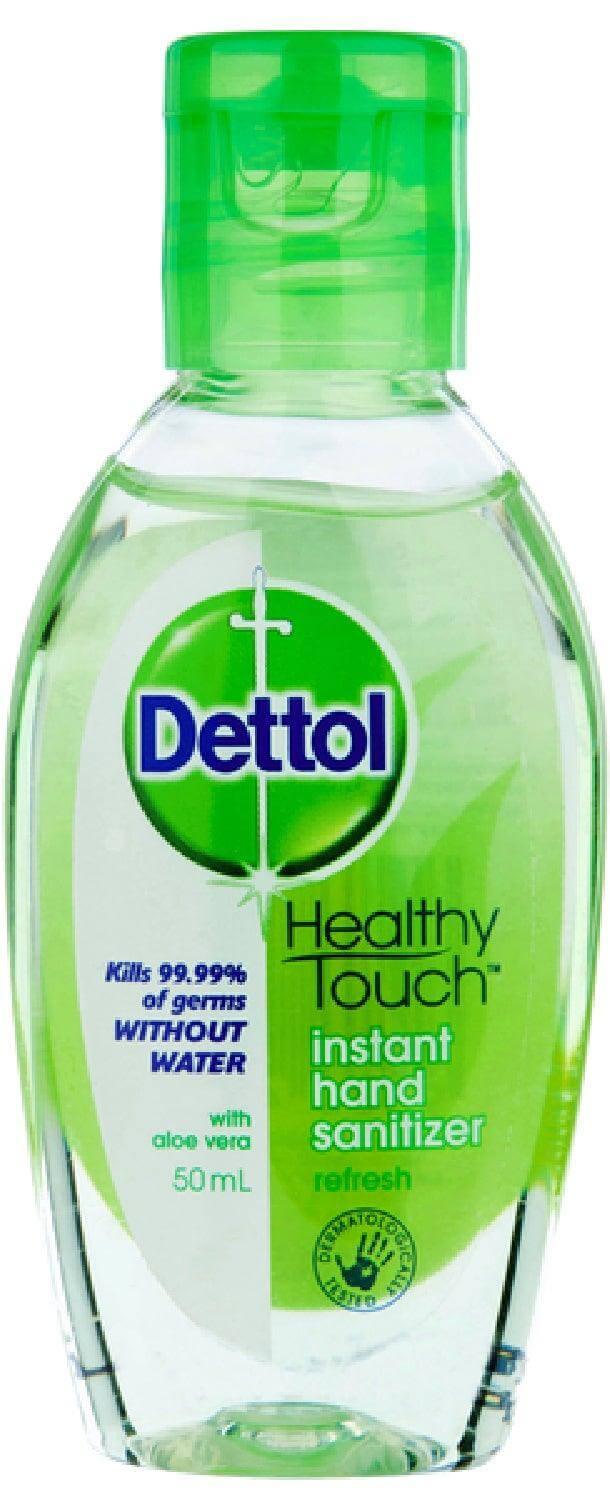 Dettol Antibacterial Instant Hand Sanitiser (50mL) - Take A Peek