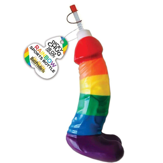 Dicky Chug Sports Bottle (Rainbow) - Take A Peek