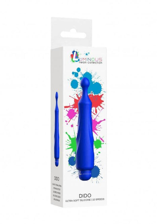 Dido - ABS Bullet With Silicone Sleeve - 10-Speeds - Royal Blue - Take A Peek