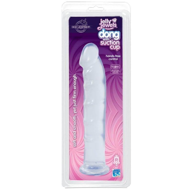Dong With Suction Cup Diamond - Take A Peek