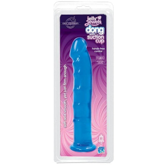 Dong With Suction Cup Sapphire - Take A Peek