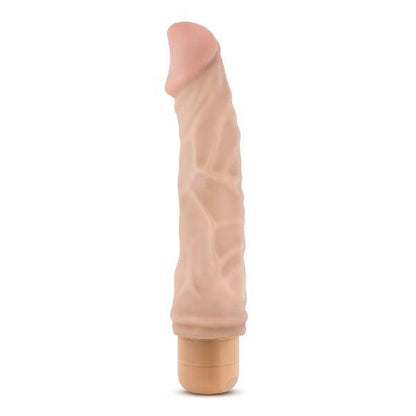 Dr Skin Cock Vibe 6 8.5in Vibrating Cock Beige - Take A Peek